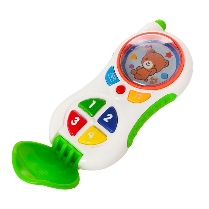 Jouet de téléphone portable pour bébé jouet de téléphone portable avec  lumière, musique réglable Volume Les enfants jouent et apprennent faux  téléphone