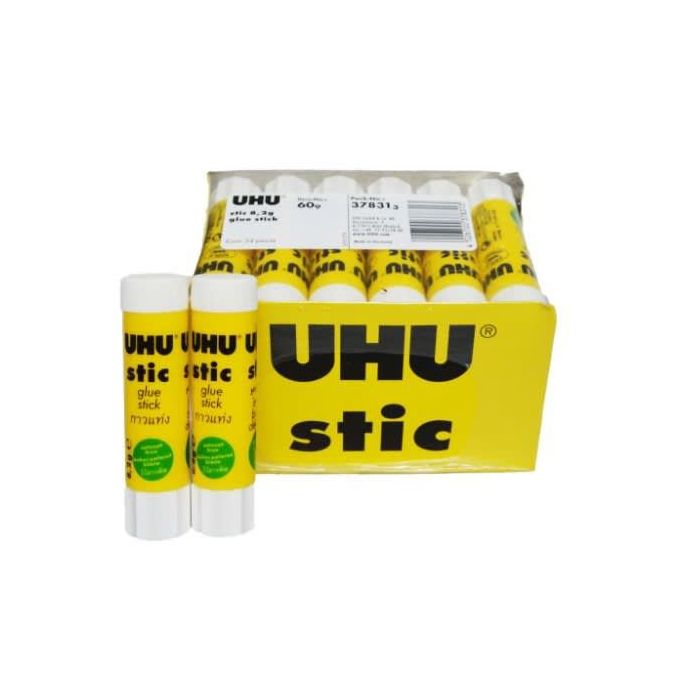 Lot de 3 bâtons de colle - Stic - UHU - 8 g - Coller - Fixer