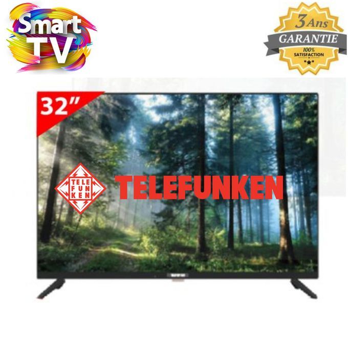 Telefunken TV 32'' D6 LED HD + Récepteur Intégré - Garantie 2 ans image 0