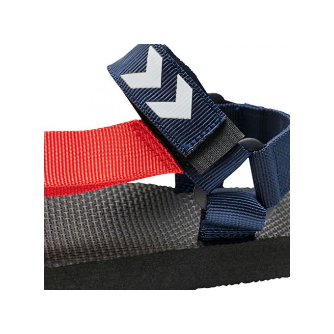 Slide  #2 Hummel Sandales Strap Sandal -211374-7995- Rouge & Bleu