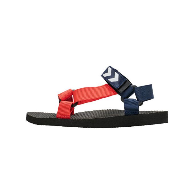 Slide  #4 Hummel Sandales Strap Sandal -211374-7995- Rouge & Bleu