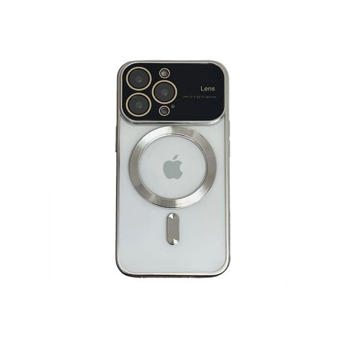 Coque pour iPhone 15 Pro Max - Transparent Antichoc avec Cercle