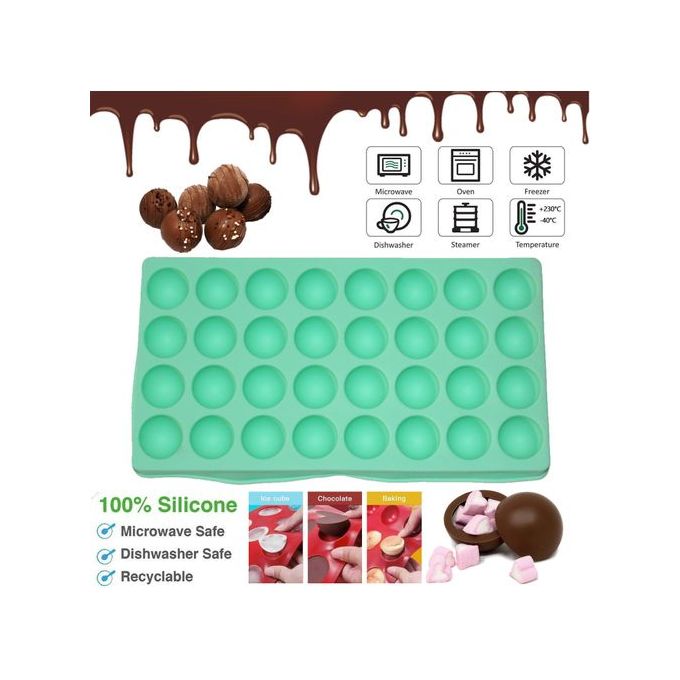 Moule à Chocolat 18 Ballons de Foot Easy Choc Silicone Spécial Chocolat -  , Achat, Vente