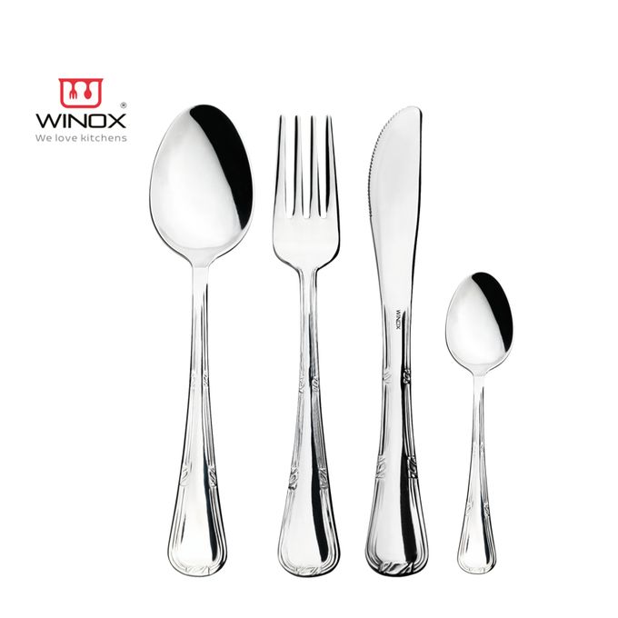 WINOX Coffret couverts de table 24 Pièces - KENZA à prix pas cher