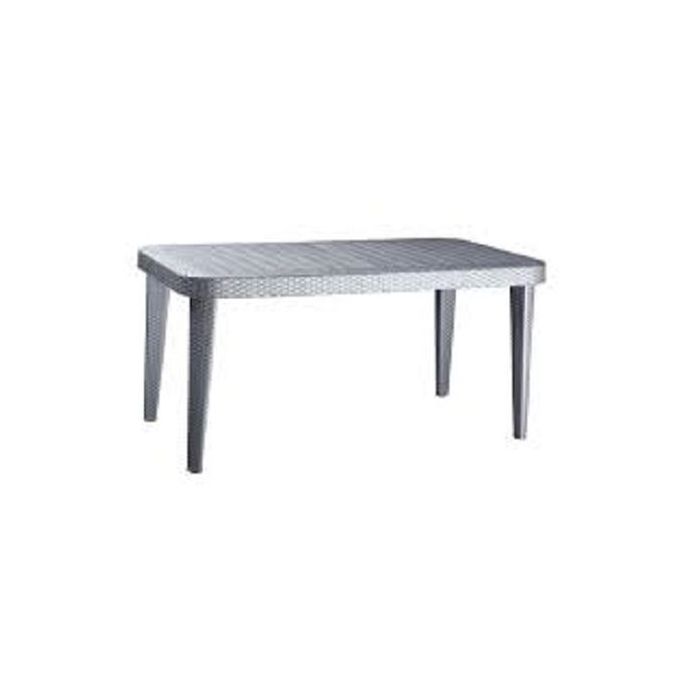 Sofpince Table prestige - 120*70 cm - Rotin - Gris image 0