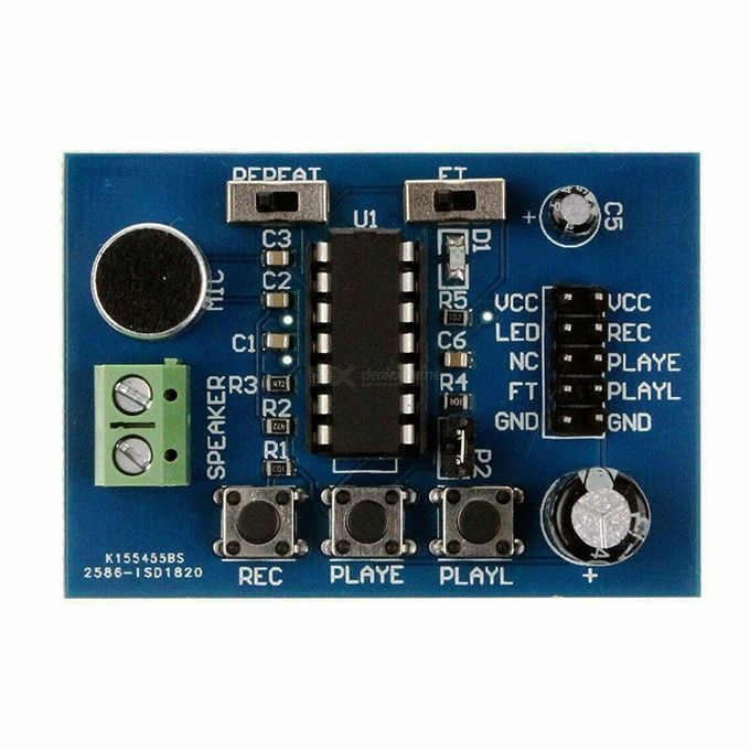 Module D'enregistrement, Module De Puce Sonore Enregistrable Compact De 25  Secondes Pour Carte De Vœux