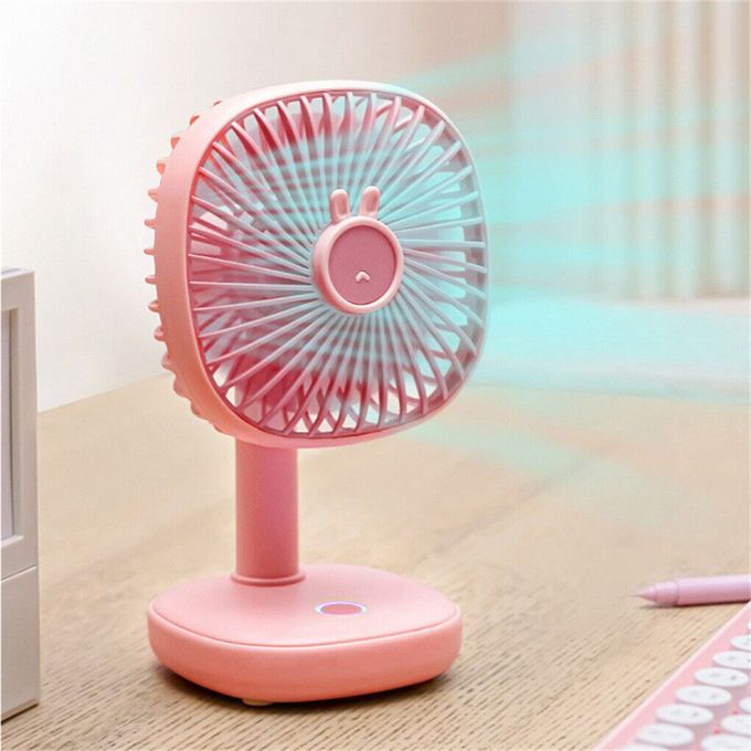 Generic Ventilateur De Bureau Rechargeable Petit Ventilateur