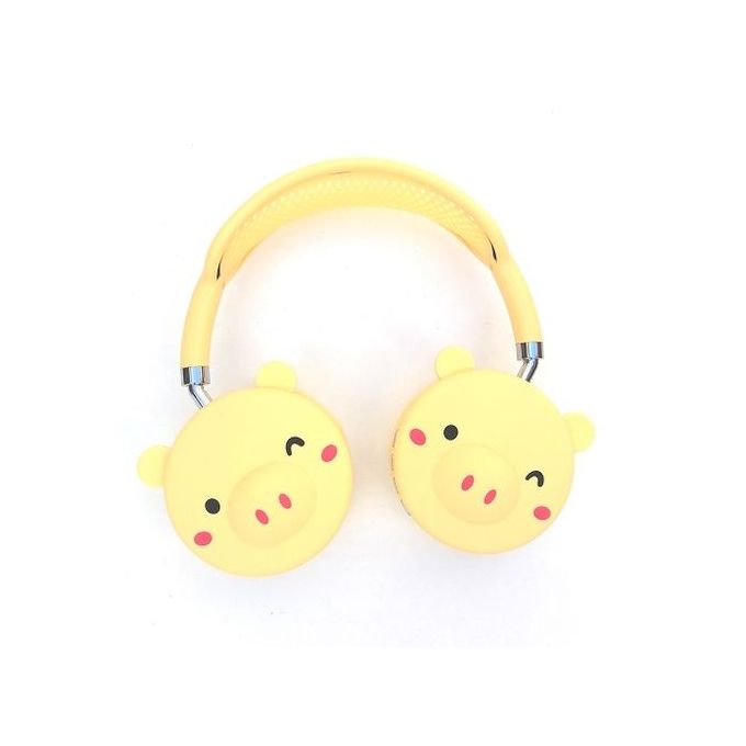 Casque Audio Bluetooth Pour Enfants - Jaune - Lalarma