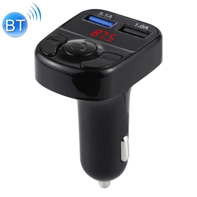 Sans Marque MP3 Bluetooth Player X25 sans fil mobil sortie 3.1a bluetooth  fm chargeur de voiture à prix pas cher