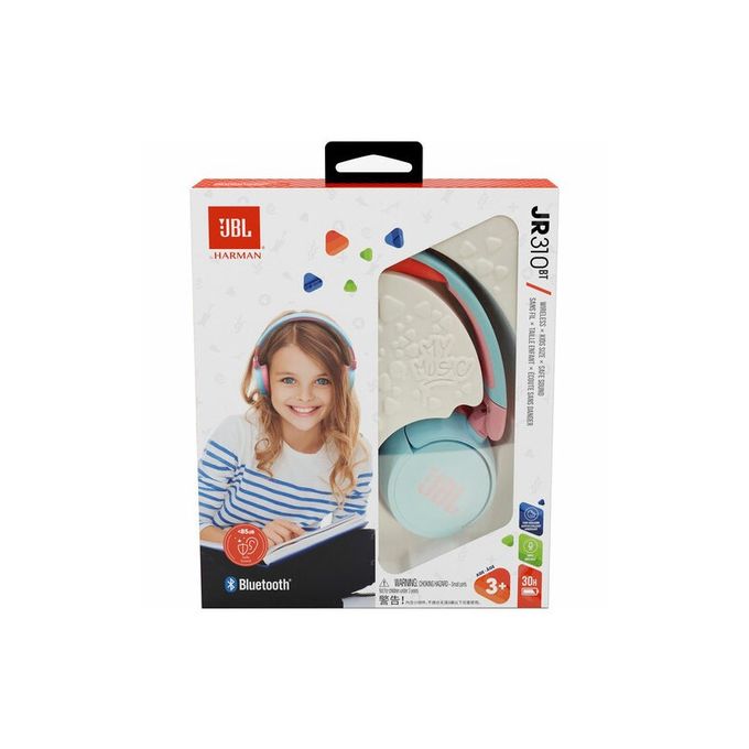 JBL Jr310BT - casque sans fil avec micro pour enfant - rouge Pas Cher