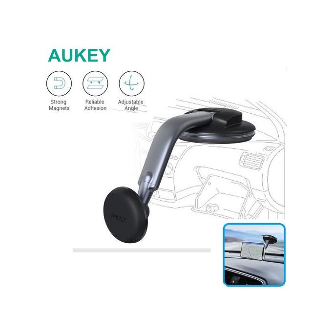 Aukey Support Magnétique Puissant de Téléphone pour Tableau de Bord & Pare  Brise à prix pas cher