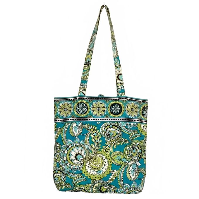 Vera Bradley Tote Bag de Luxe - Motif Paon image 0