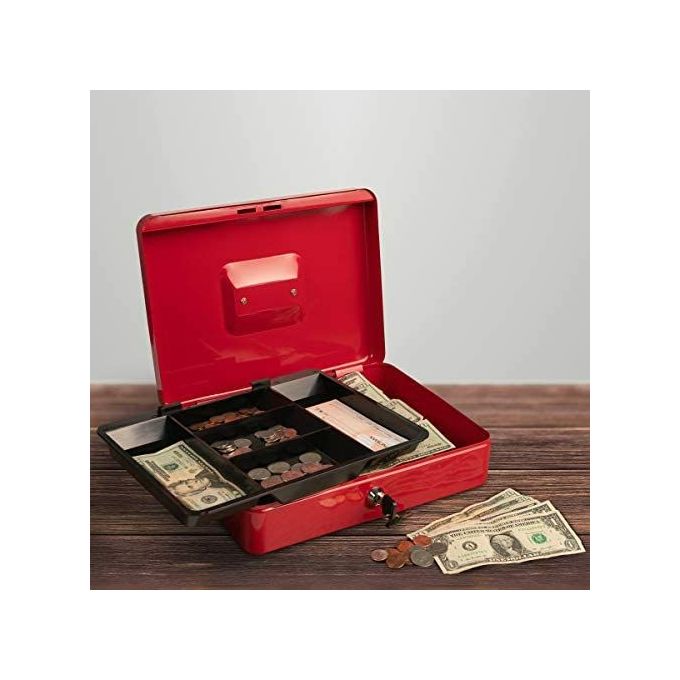 Caisse de monnaie MM DL9002 / Rouge