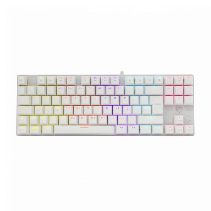 Clavier Gaming Mécanique WHITE SHARK SHINOBI GK-2022 - Blanc