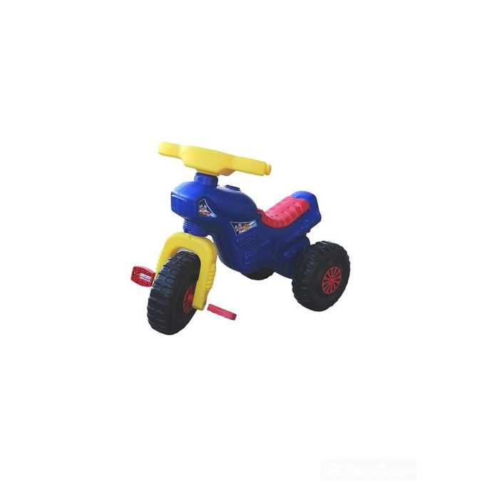Sofpince Tricycle Pour Enfant en Plastique - Bleu image 0