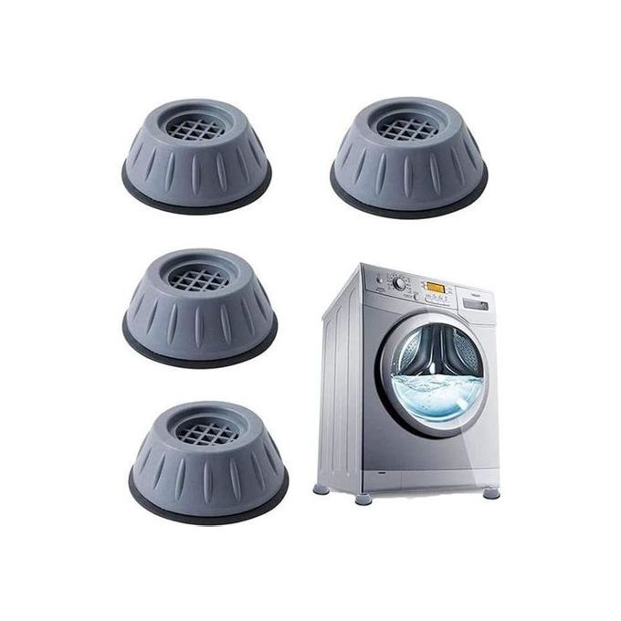 Sofpince Lot de 4 Patins anti vibrations - Coussinets machine a laver -  Gris à prix pas cher
