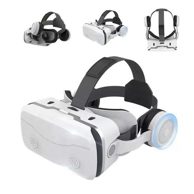 VR SHINECON Lunettes de réalité virtuelle 3d, avec casque, pour téléphone portable de 4.5 à 7.0 pouces image 0