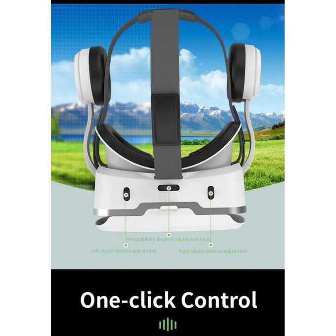 Slide  #3 VR SHINECON Lunettes de réalité virtuelle 3d, avec casque, pour téléphone portable de 4.5 à 7.0 pouces