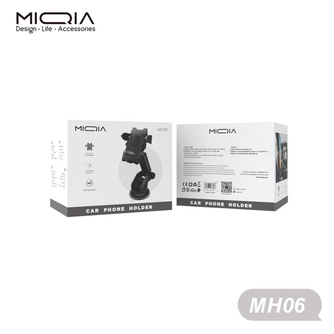 Vidvie Support de voiture MH06 pour téléphone portable rotatif 360