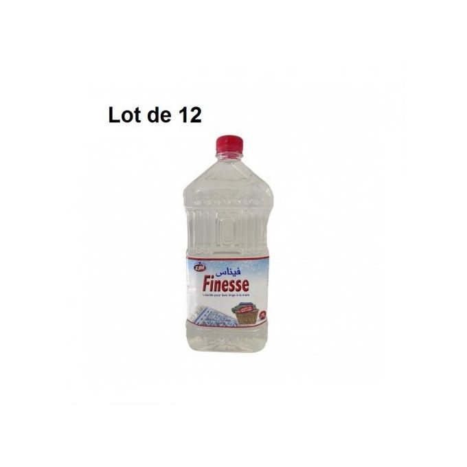 Jmal Lot de 12 Lessive liquide lave linge - Finesse - 12x1L image 0