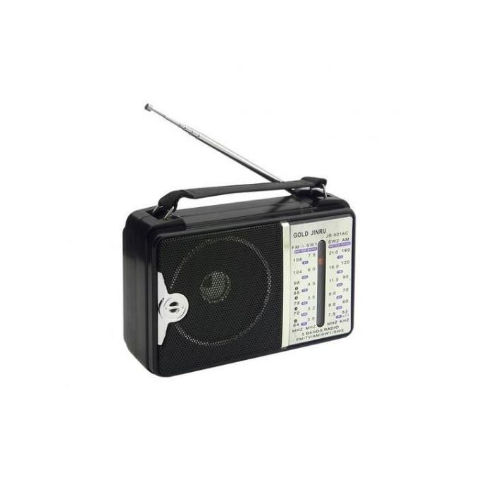 GOLD JINRU JR-801- Radio Portable 5 Bandes FM / TV / AM / SW1 / SW2 image 0
